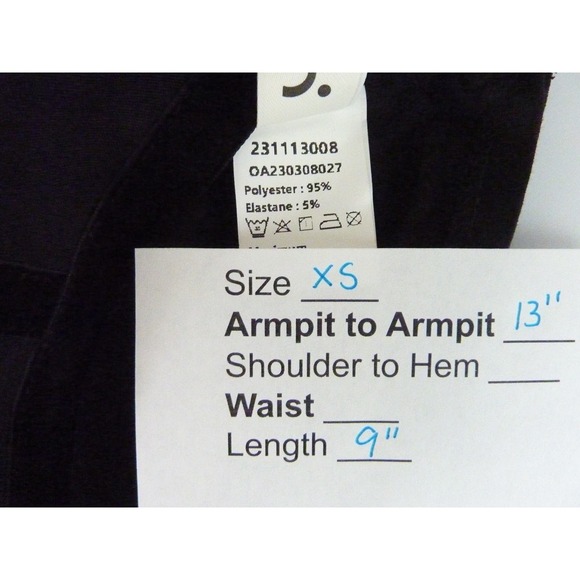 NWT Commense Tied Mesh Corset Crop Top XS Bow Tie Straps Sheer - Picture 7 of 7